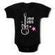 Body Bebè Personalizzato Rock & Roll